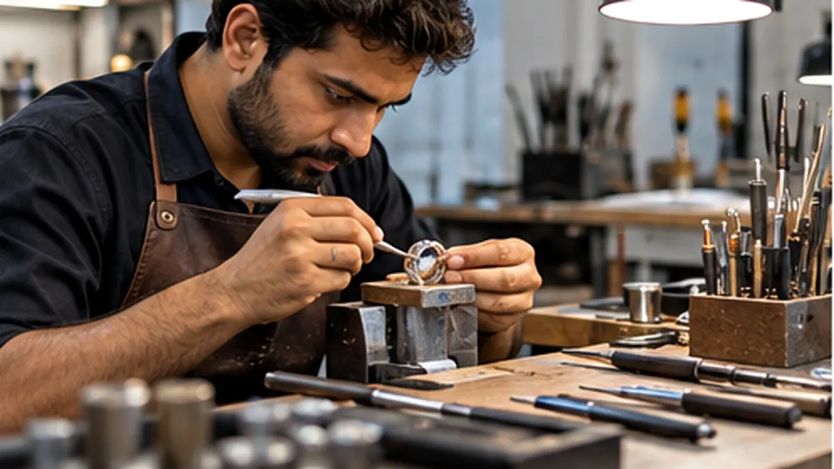 Jewellery sketching class from RPJ Making