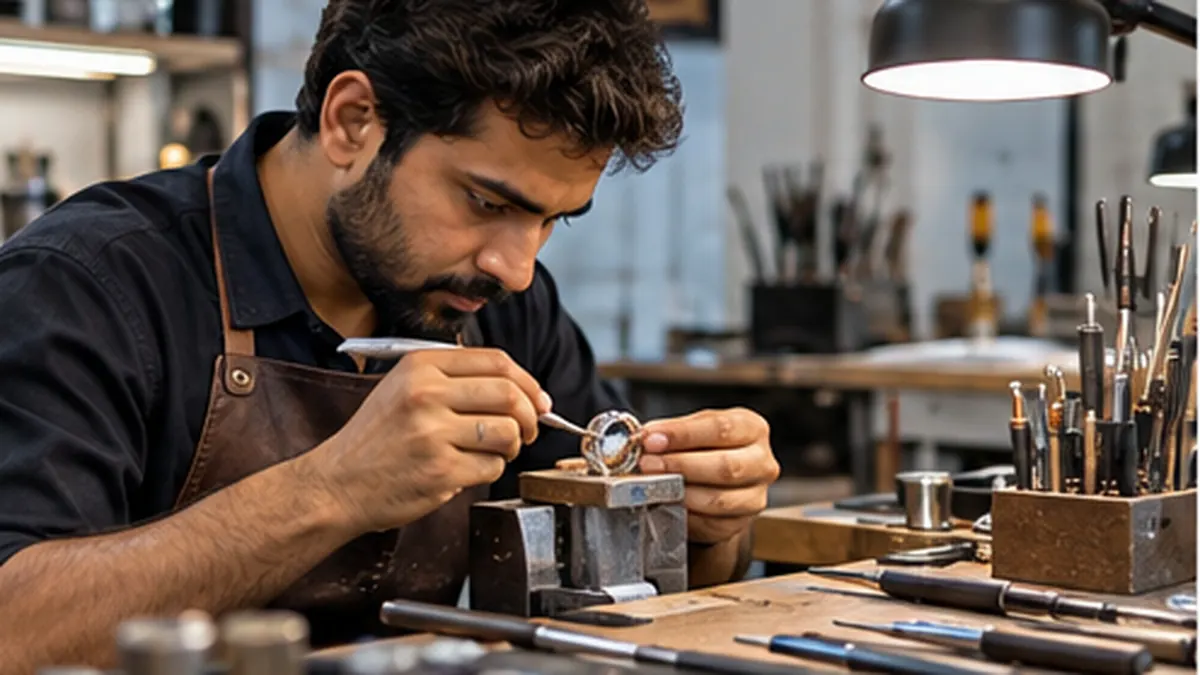 Private jewellery workshop booking from RPJ Making