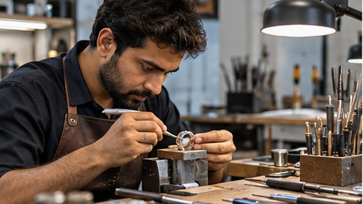 Explore silver payal making with a focused learning plan. from RPJ Making